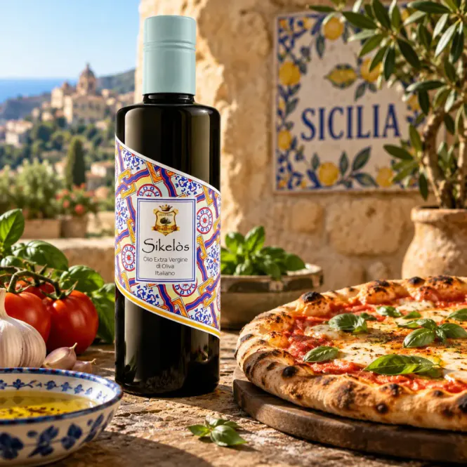 Hovedbilde Sikelòs – 100 % Italiensk Extra Virgin ...